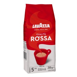 Lavazza Qualita Rossa Arabica Robusta Coffee Beans Medium Roast - Intensity 5