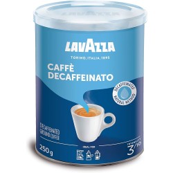 Lavazza Arabica & Robusta Decaffeinated Ground Coffee Medium Roast - Intensity 3