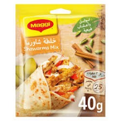 Maggi Shwarma Seasoning Mix - no added artificial colorants, no added artificial flavors no preservatives