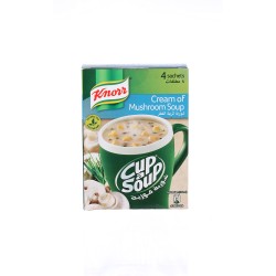 Knorr Cup-A-Soup Cream of Mushroom Soup - artificial colorants free, no added preservatives 