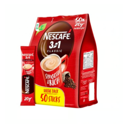 Nescafe 3in1 Classic Instant Coffee Sachets (Value Pack) 