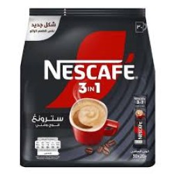 Nescafe 3-In-1 Strong Intense And Rich Instant Coffee Mix ( 30 Sachets ) 