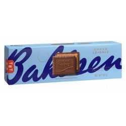 Bahlsen Choco Leibniz Milk Chocolate Coated Biscuits - no added preservatives  artificial colors free  GMO free