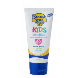 Banana Boat Simply Protect Water Resistant Sunscreen for Kids SPF50+ - parabens free  no added oils  no added fragrances