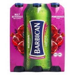 Barbican Non-Alcoholic Malt Beverages Pomegranate Flavor