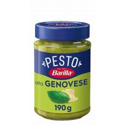 Barilla Pesto Genovese Pasta Sauce with Fresh Italian Basil - gluten free  no added preservatives