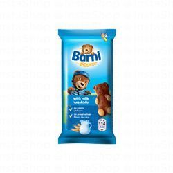 Barni Cake Bar with Milk - colors free  preservatives free