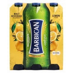Barbican Non-Alcoholic Malt Beverages Lemon Flavor