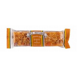 Bee Natural Almond & Apricot Bar - cholesterol free  gluten free  high fiber