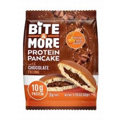 Bite & More 10g Protein Pancake Filled with Chocolate & Honey