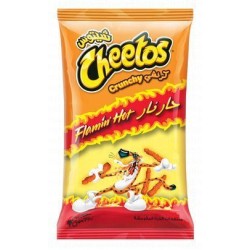 Cheetos Crunchy Flamin  Hot Corn Chips