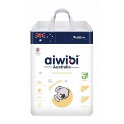 Aiwibi Premium Ultra Thin Large Baby Diaper Pants (9-14kg)