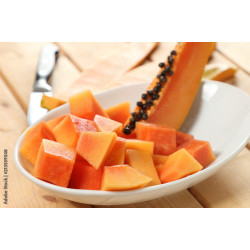 Fresh Papaya Cubes