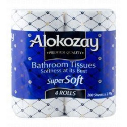 Alokozay Super Soft Bathroom Tissue Rolls 2ply