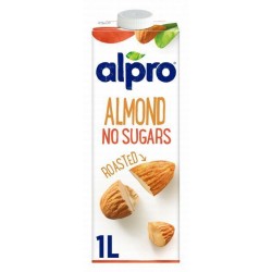 Alpro Roasted Almond Drink No Sugar - vegan  gluten free  colors free