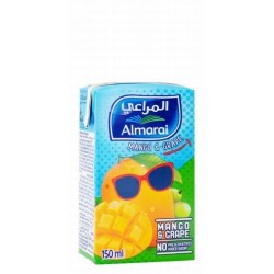 Almarai Long Life Mango & Grape Juice - no added sugar  preservatives free