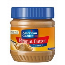 American Garden Chunky Peanut Butter - artificial colors free  artificial flavors free  preservatives free