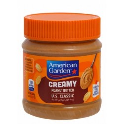 American Garden Creamy Peanut Butter - vegan  artificial colors free  artificial flavors free