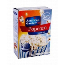 American Garden Lite Natural Microwavable Popcorn (3 Sachets)