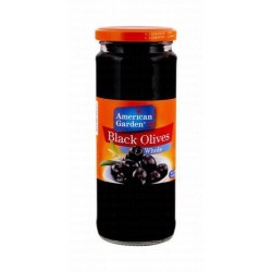 American Garden Whole Black Olives