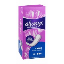Always Daily Liners Extra Protection Large Pantyliners
