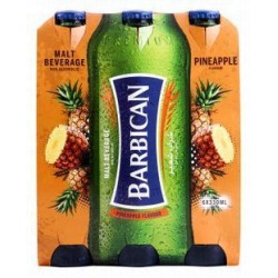Barbican Non-Alcoholic Malt Beverages Pineapple Flavor