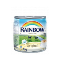 Rainbow Full Cream Evaporated Milk Cardamom Flavor - no added sugar  no added preservatives