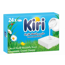 Kiri Spreadable Cream Cheese (24 Portions)