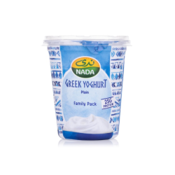 Nada Plain Greek Yogurt - no added water  no added powder