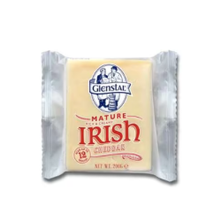 Glenstal Mature Irish Cheddar Cheese Block (Aged 12 Months)