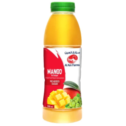 Al Ain Long Life Mango & Grape Juice - no added sugar  no added colors 500ml
