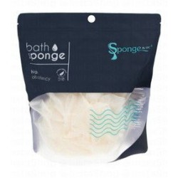 Sponge by SPC Hypoallergenic White Bath Sponge