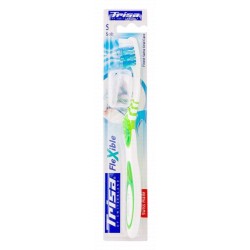 Trisa Green Flexible Soft Toothbrush with Cap