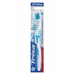 Trisa Flexible Blue & White Hard Toothbrush
