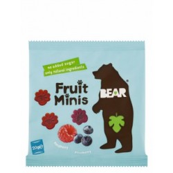 Bear Paws Pure Raspberry & Blueberry Baby Snack (12+ Months) - no added sugar  preservatives free