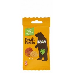 Bear Yoyos Mango Pure Fruit Rolls - vegan  gluten free  no added sugar