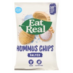 Eat Real Salted Hummus Chips - vegan  gluten free  no added sugar