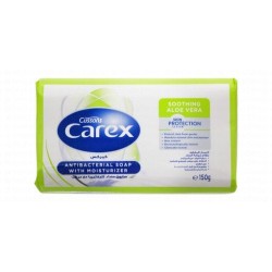Carex Antibacterial & Soothing Soap Bar with Moisturizer & Aloe Vera