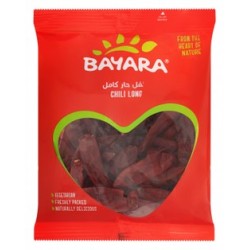 Bayara Whole Long Dried Chili - no added artificial flavors  no added artificial preservatives  no added artificial colorants