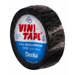 Vini Black Insulation Tape (10ydx0.75 Inch)