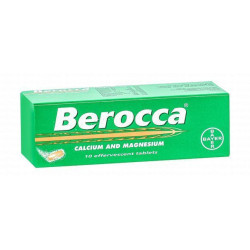 Berocca 100mg Calcium & Magnesium Effervescent Tablets