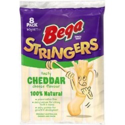 Bega Stringers Cheddar Cheese (8 pieces)