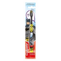 Colgate Black & Yellow Batman Extra Soft Toothbrush (6+ Years)