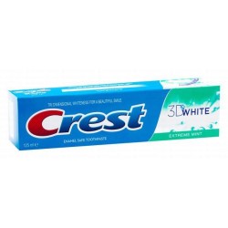 Crest 3D White Toothpaste Extreme Mint Flavor