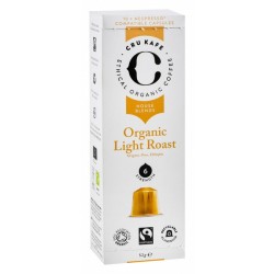 Cru Kafe Organic Multi-Origin Espresso Coffee Capsules Intense Roast