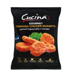 Cucina Gourmet Frozen Fully Cooked Chicken Tempura Nuggets