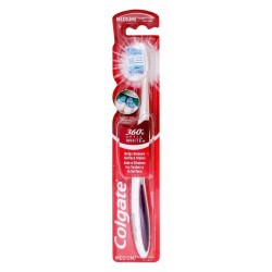 Colgate Classic Deep Clean Purple & White Medium Toothbrush