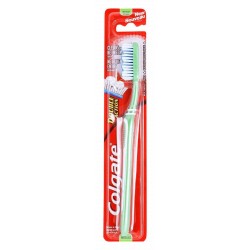Colgate Double Action Green & White Medium Toothbrush