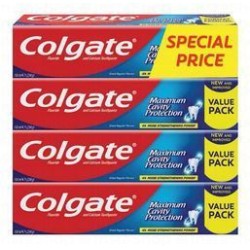 Colgate Fluoride & Calcium Cavity Protection Toothpaste (Special Offer)