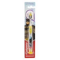 Colgate Gray & Yellow Batman Extra Soft Toothbrush (6+ Years)
